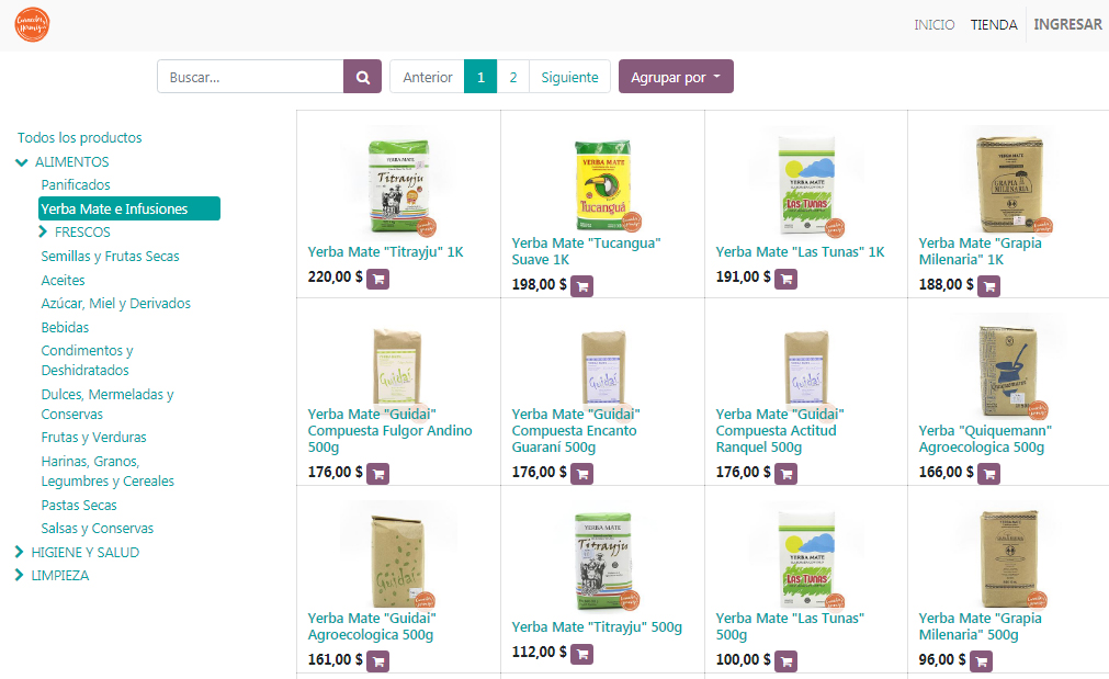 Odoo - Prueba 1 a tres columnas