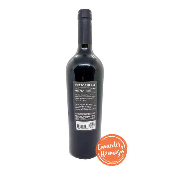 Vino Malbec &quot;Ciertos Reyes&quot; 750ml