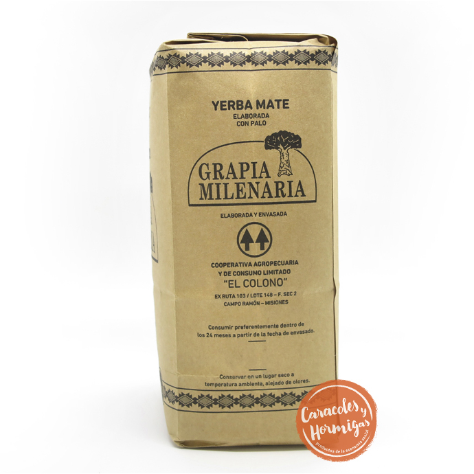 Yerba Mate &quot;Grapia Milenaria&quot; 1K