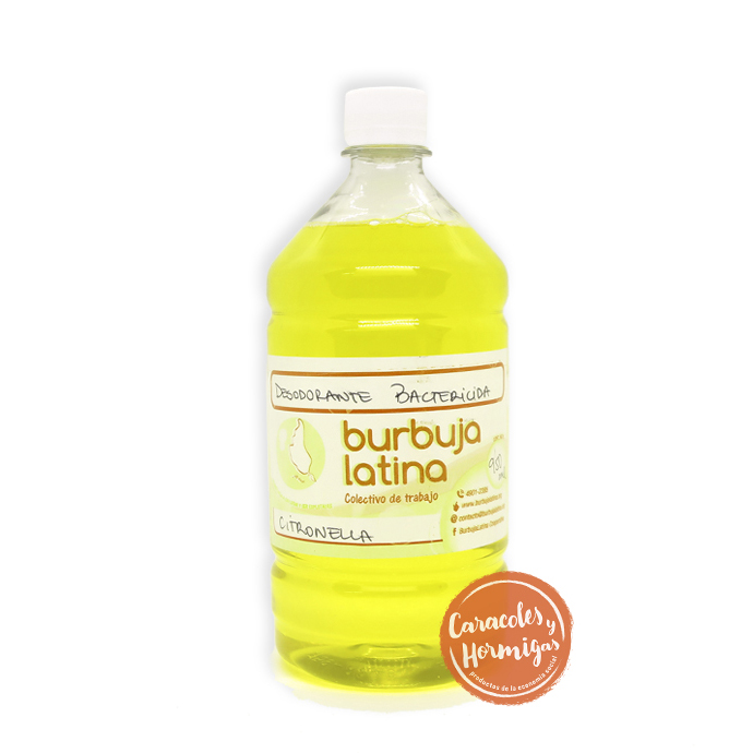 Desodorante para pisos Citronela &quot;Burbuja Latina&quot; 950mL