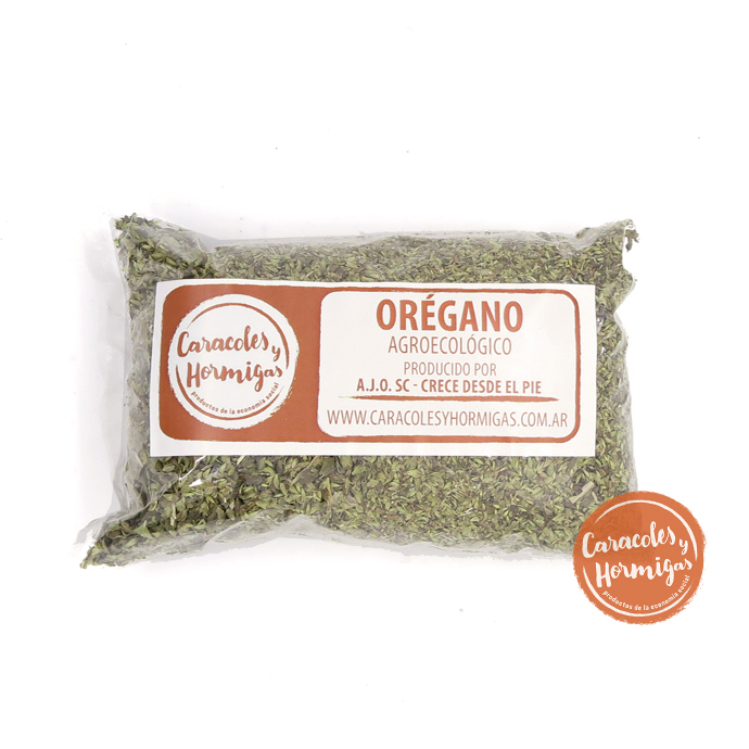 Oregano Agroecologico &quot;Crece desde el pie&quot; 50g