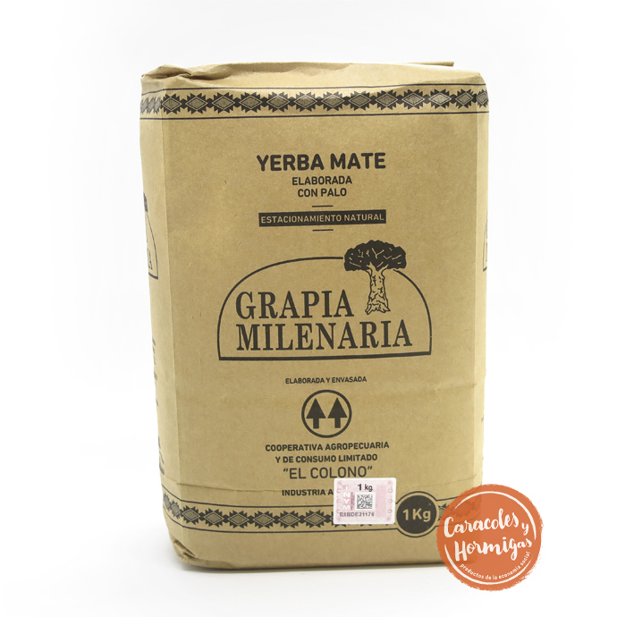 Yerba Mate &quot;Grapia Milenaria&quot; 1K