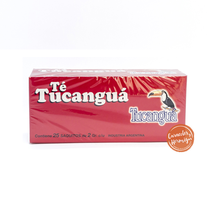 Te Negro caja de 25 saquitos 2g "Tucangua" 