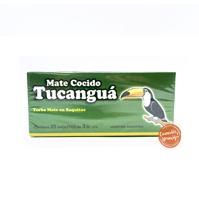 Caja Mate Cocido en saquitos "Tucangua" 25 saquitos