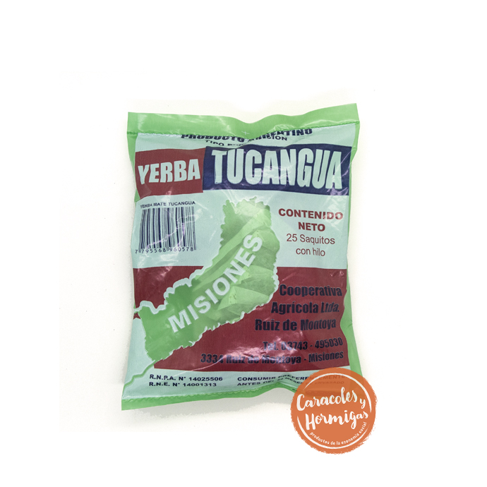 Mate Cocido Economico &quot;Tucangua&quot; 25 saquitos