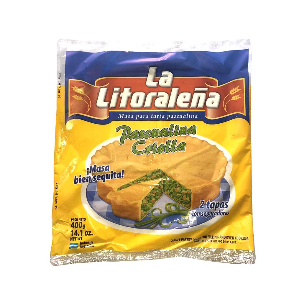 Pascualina Criolla &quot;La Litoraleña&quot; 2U 400 grs