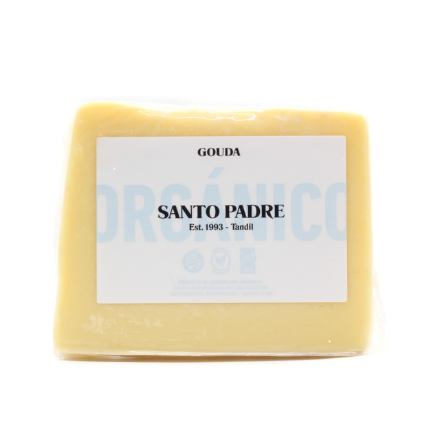 Queso Gouda ORGÁNICO 300 grs  &quot;Santo Padre&quot;