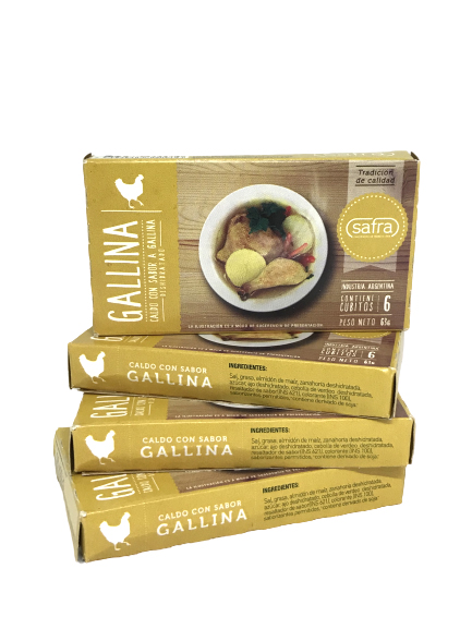 Caldito de gallina 6U "Safra"