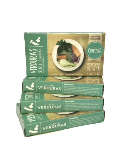 Caldito de verdura 6U &quot;Safra&quot;
