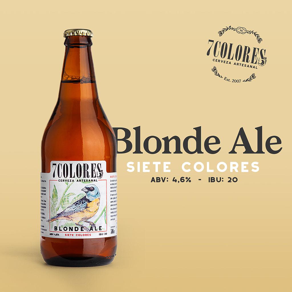 Cerveza BLONDE ALE &quot;7 Colores&quot; 300cc