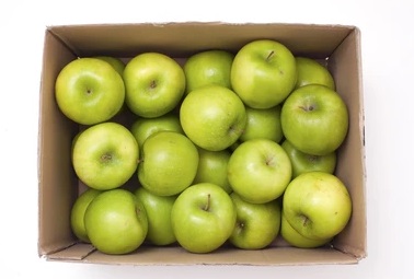 CAJON de Manzana verde organica 18K (bruto)
