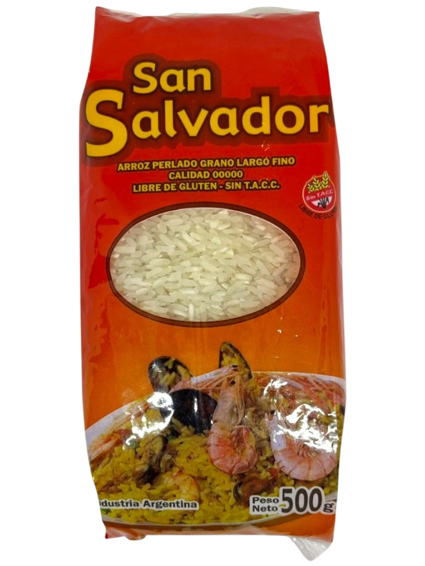 Arroz largo Fino 500gr &quot;San Salvador&quot;