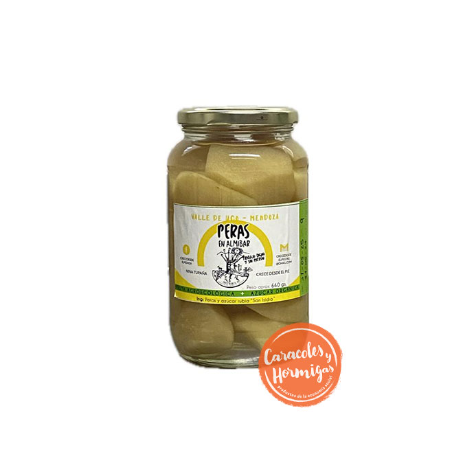 Peras en almibar "Crece desde el pie" 660g