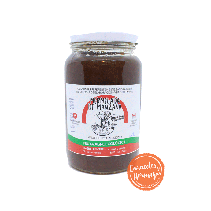 Mermelada de Manzana &quot;Crece desde el pie&quot; 500g