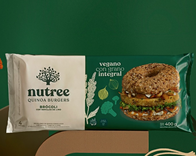 Medallones de Quinoa Brocoli con semilla de lino 4U "Nutree"