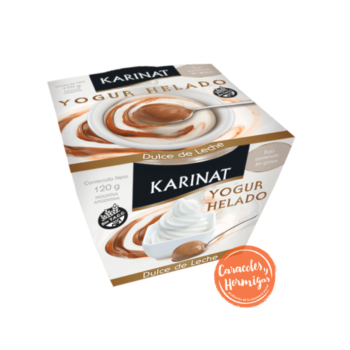 Yogur Helado Dulce de Leche 120gr