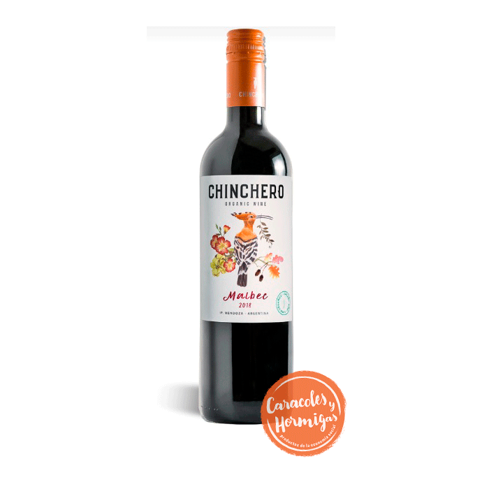 Vino Malbec Organico "Chinchero" 750ml