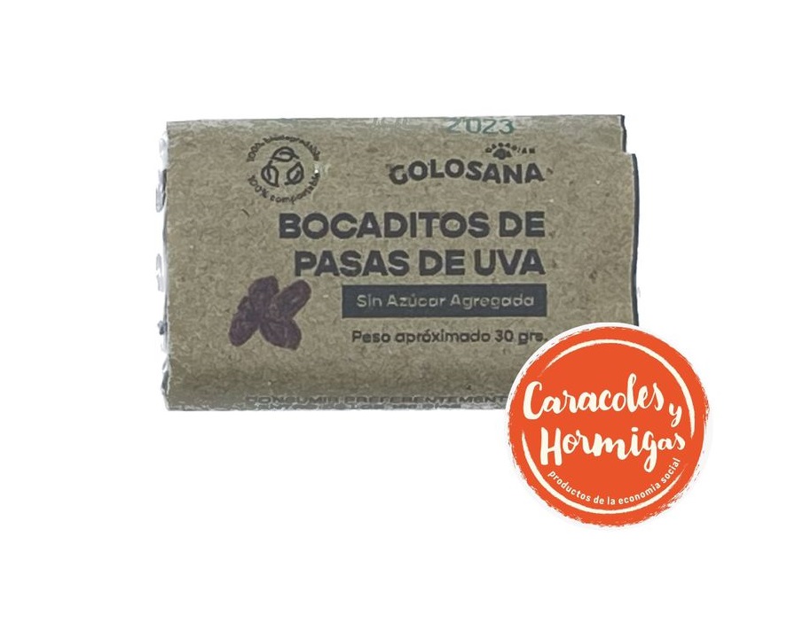 Bocaditos de Pasas de Uva &quot;Golosana&quot;
