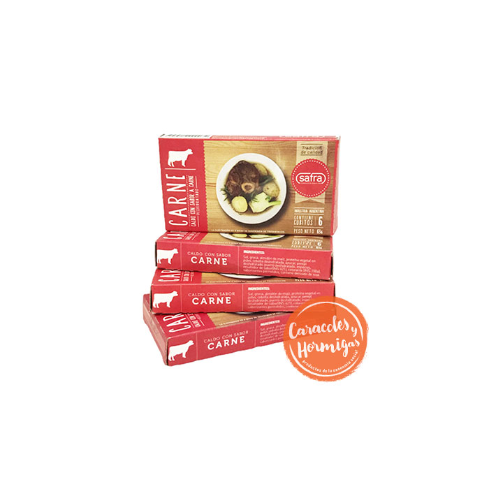 Caldito de carne 6U "Safra"