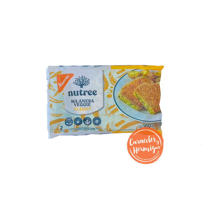 Milanesas Veggie Clásica 2U &quot;Nutree&quot;