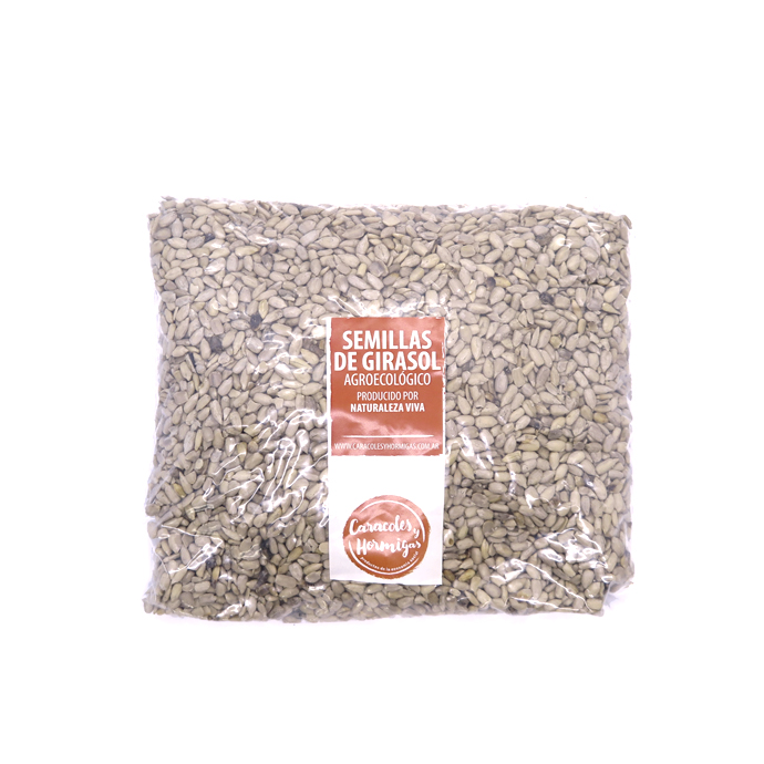 Semillas de GIRASOL organica fraccionada 500g "Salve la Tierra"