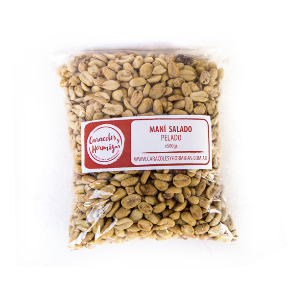 Mani Salado fraccionado 500g "Cuyo Natural"