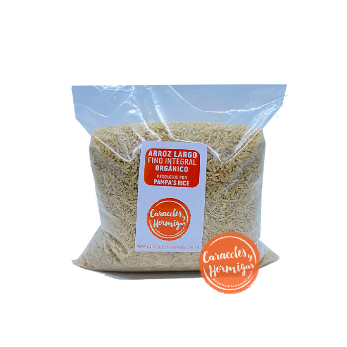 Arroz Largo Fino Integral agroecologico fraccionado 1k "Monte Flore"