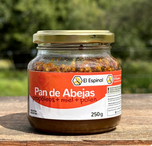 Pan de abejas Agroecológico &quot;El Espinal&quot; 250g