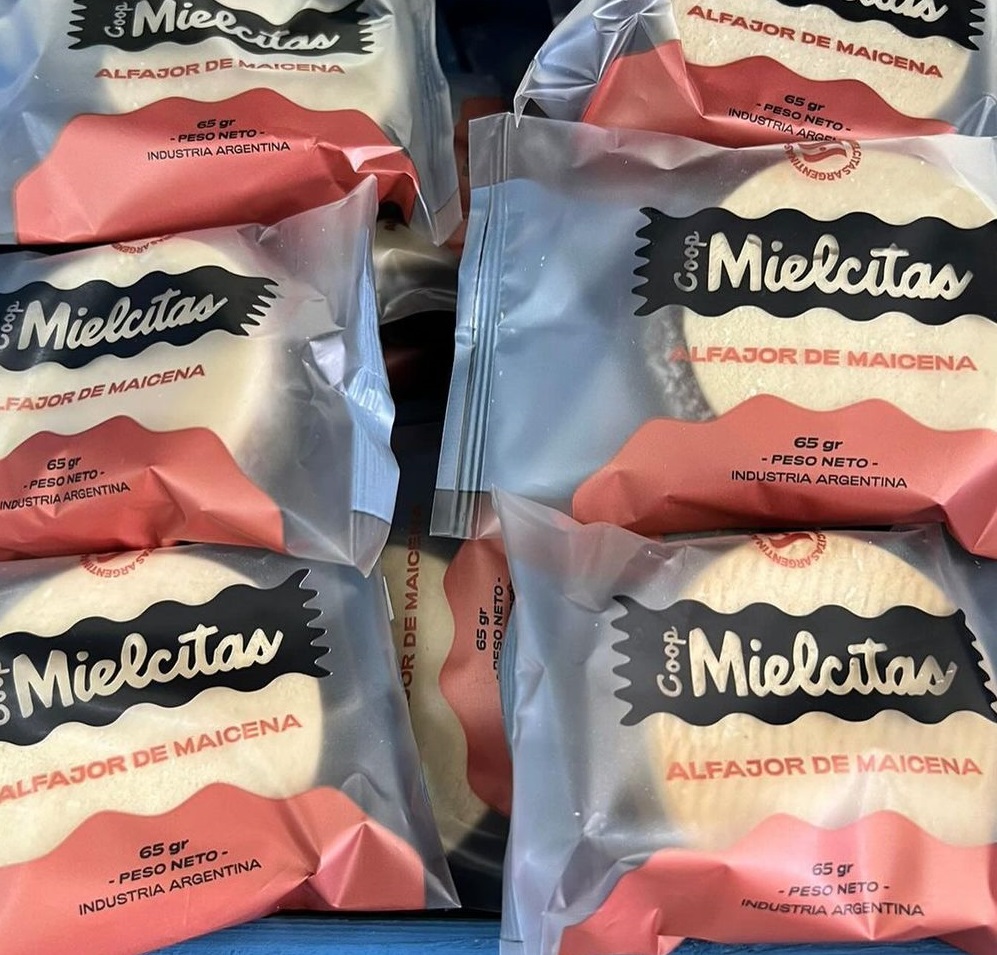 Alfajor de maicena &quot;Mielcitas&quot; 65 gr.