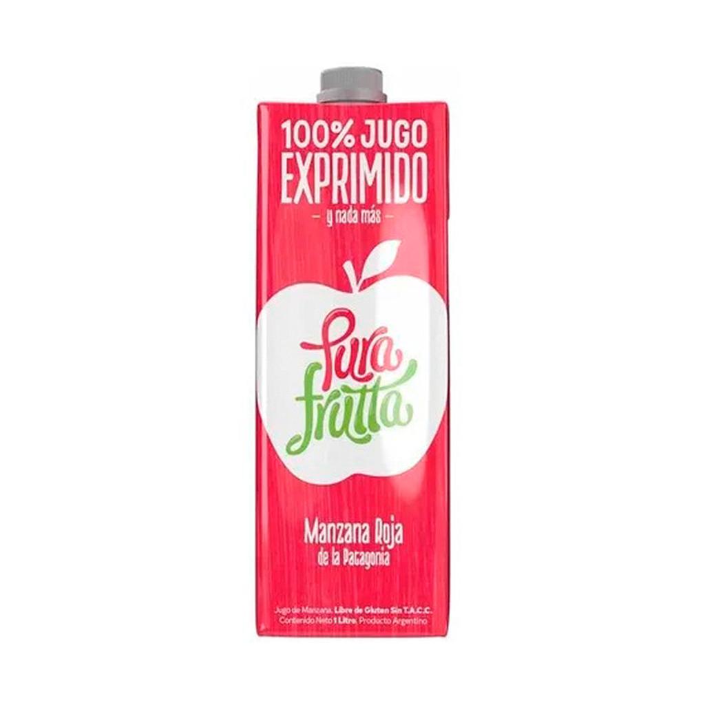 Jugo Manzana Roja &quot;Pura Frutta&quot; 1 L