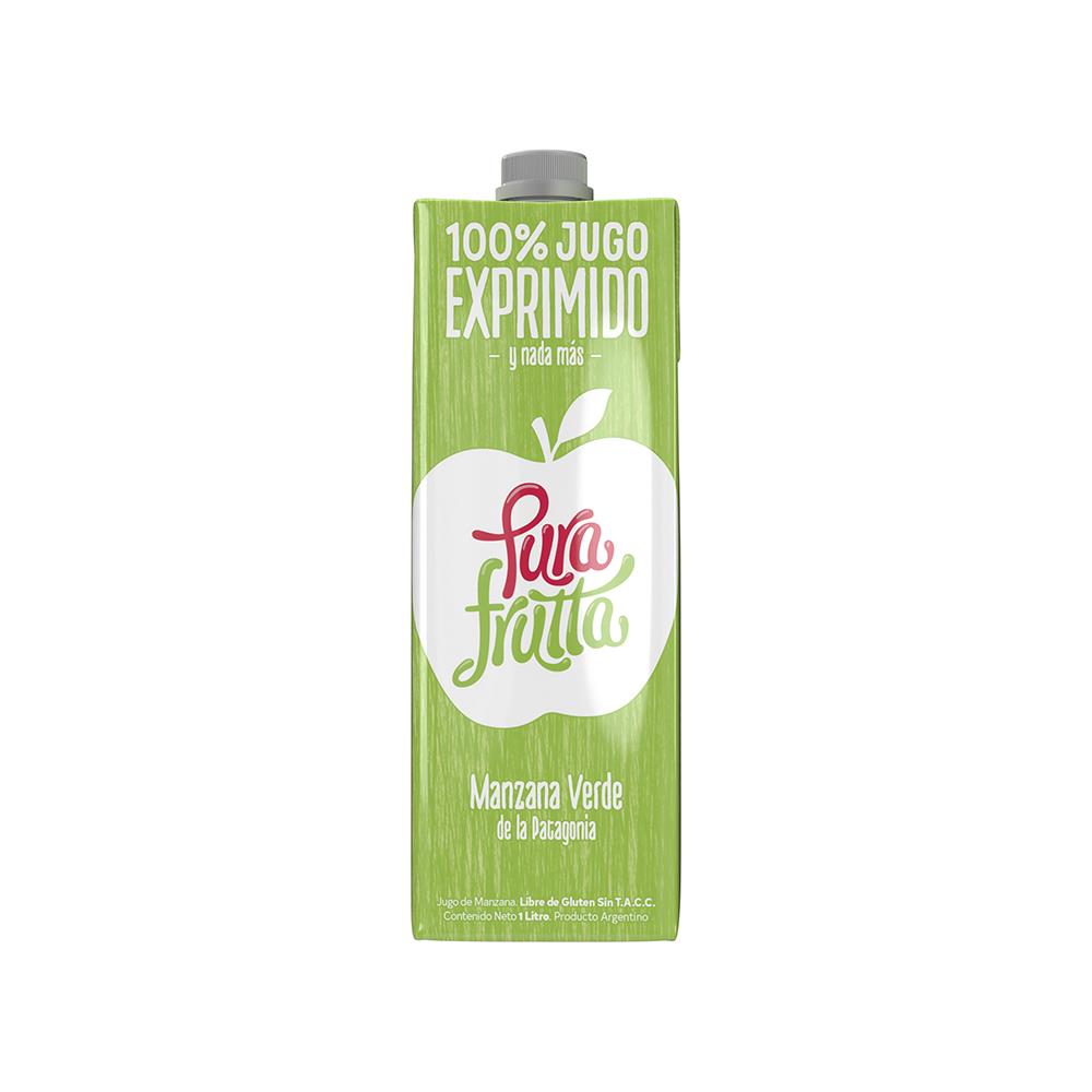 Jugo Manzana Verde 1L "Pura Frutta"