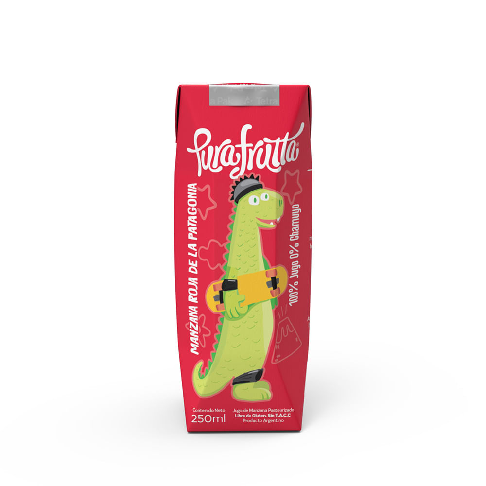 Jugo Manzana Roja Kids 250ml "Pura Frutta"