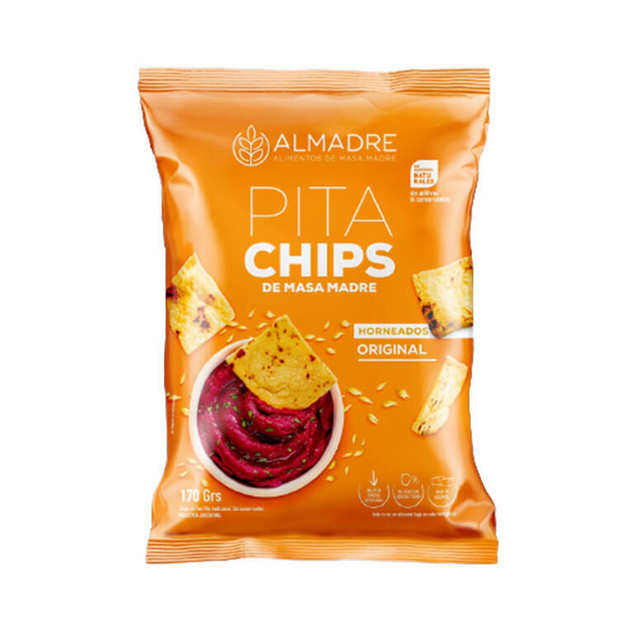 Snack Pita Chips - sabor Original &quot;Almamadre&quot; 170 grs