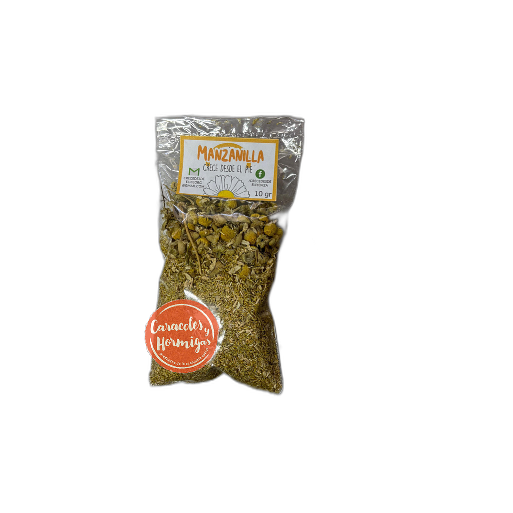 Manzanilla Agroecologica &quot;Crece desde el pie&quot; 10g