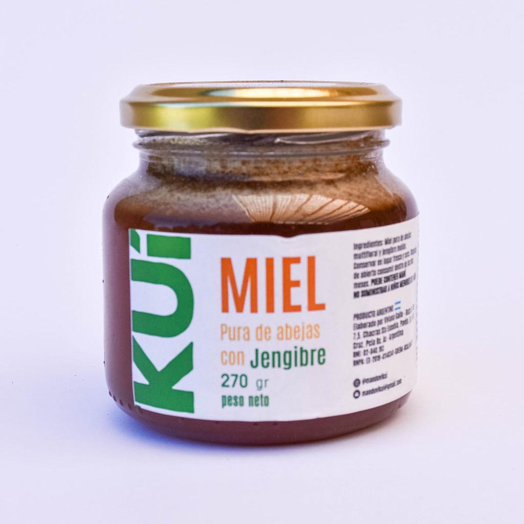 Miel Pura con Jengibre &quot;KUI&quot; 270g