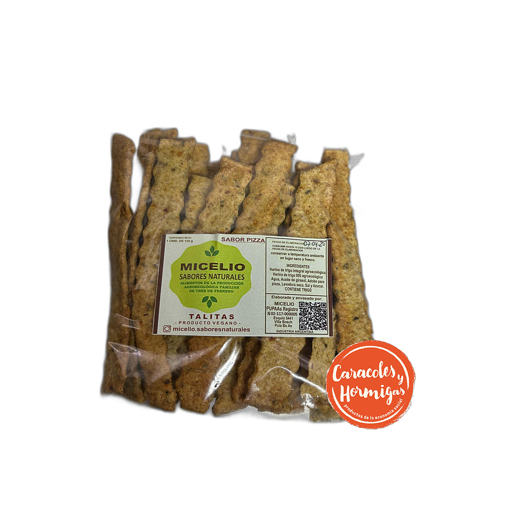 Talitas de PIZZA &quot;Micelio&quot; 120g