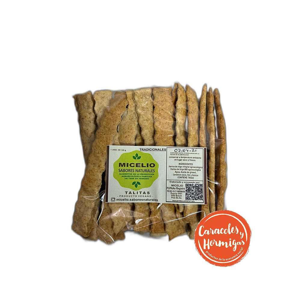 Talitas TRADICIONALES &quot;Micelio&quot; 120g (copia)