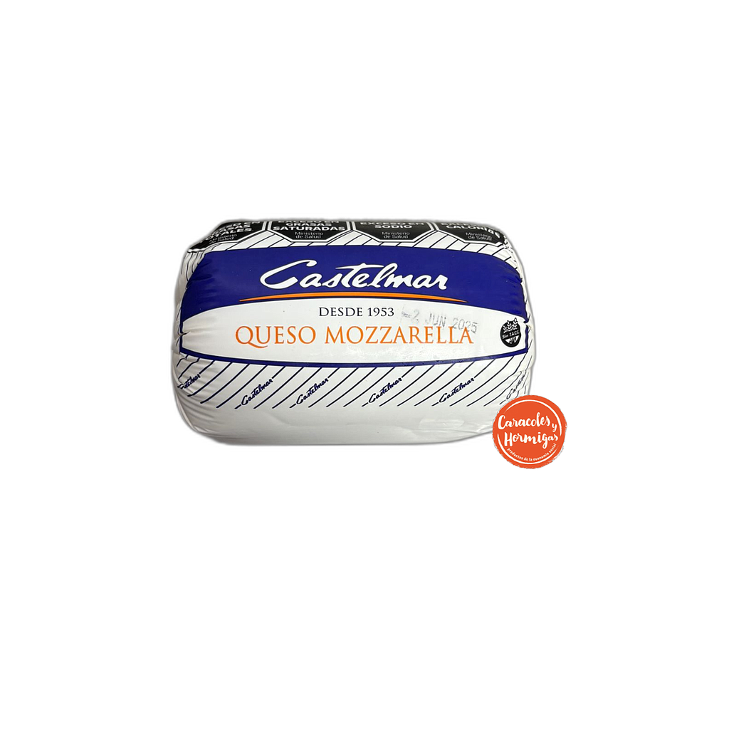 Queso Mozzarella &quot;Castelmar&quot; - Cilindro x 1,5k