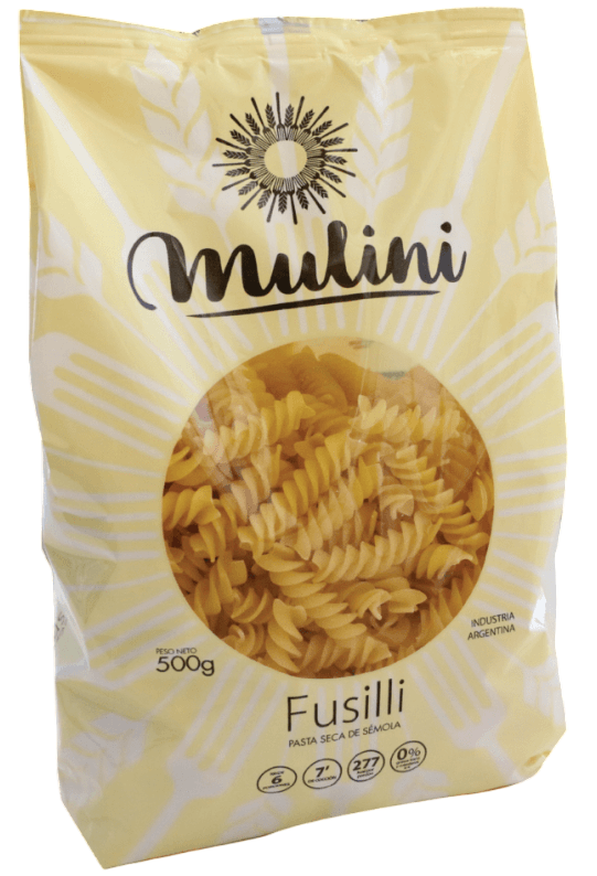 Fideos Fusili &quot;Mulini&quot; x 500 grs