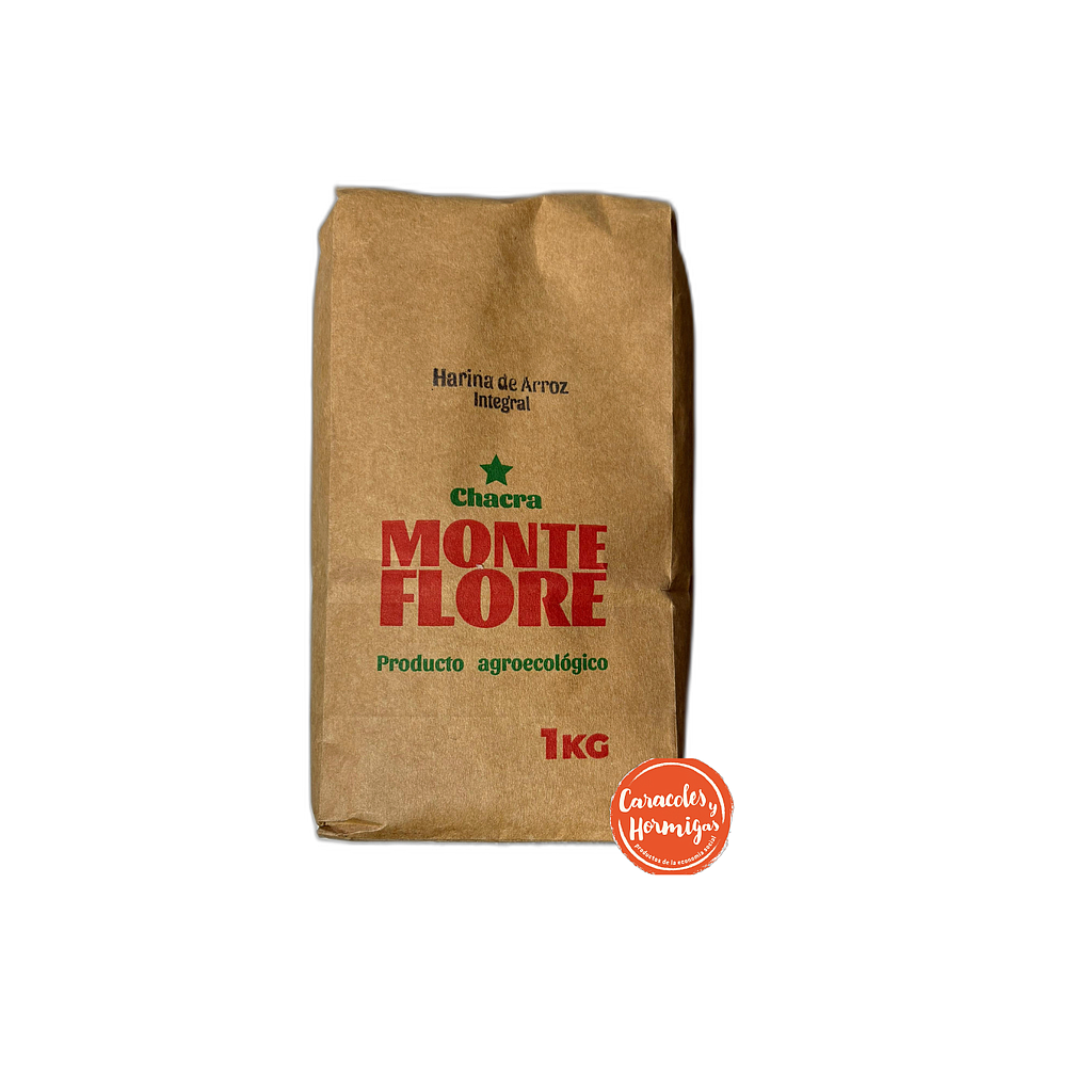 Harina de Arroz Integral "Monte Flore" 1k
