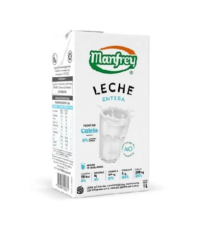Leche Larga Vida "Manfrey" 1L