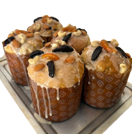 Pan Dulce Orgánico con frutas 500 grs