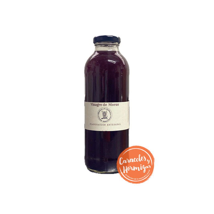 Vinagre artesanal de MORA "Granja La Lechuza" 500ml