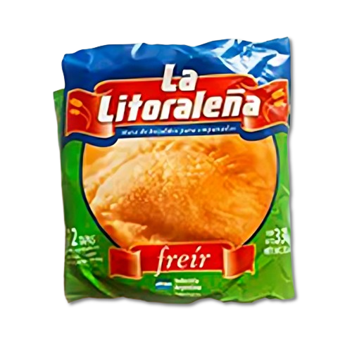 Tapas para Empanadas Freir12u 330g "La Litoraleña"