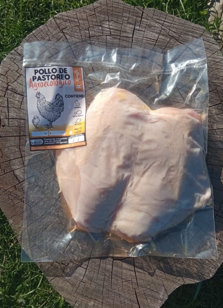 Pechugas de pollo de pastoreo agroecologico deshuesadas 750gr aprox