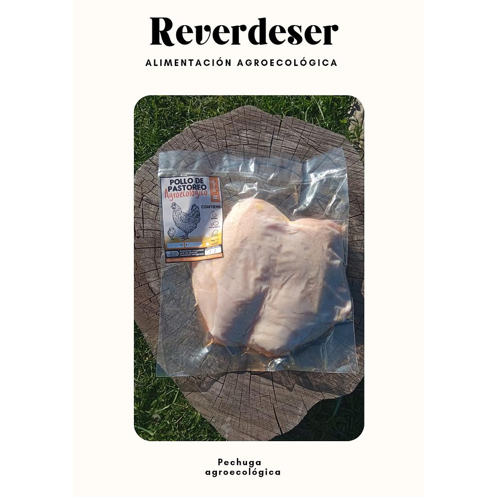 Pechugas deshuesadas de pollo agroecologico de campo - 2 unidades. Peso aproximado 600-800g