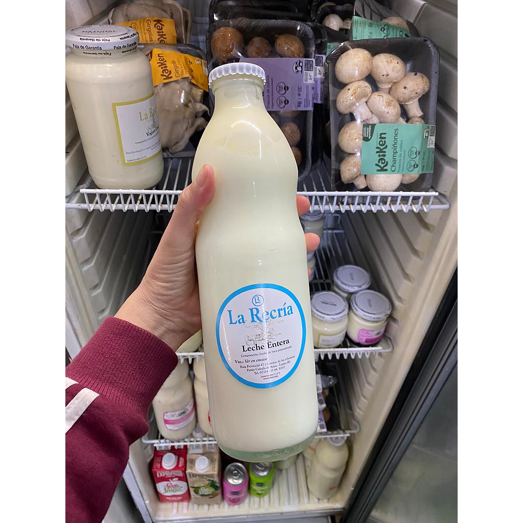 Leche entera agroecologica 1L