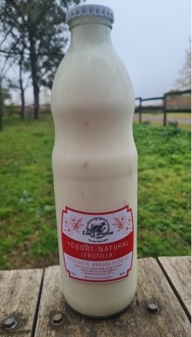 Yogur Natural Frutilla 1L