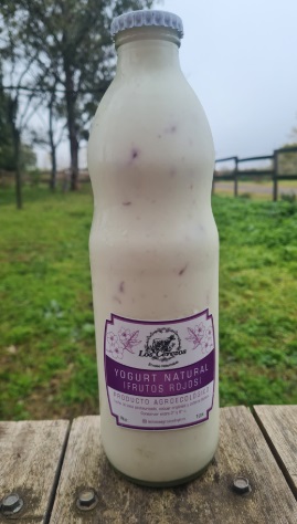Yogur Frutos Rojos 1L "Los Cerezos"
