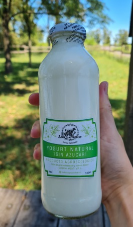 Yogur Natural SIN AZÚCAR 500cc "Los Cerezos"